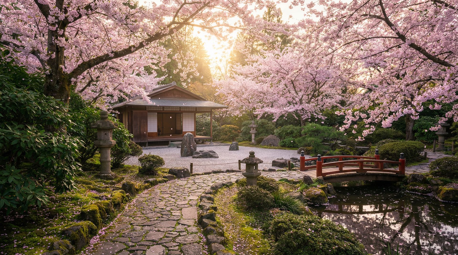 玩物社区旅拍视频记录：樱花季日式庭院漫游记